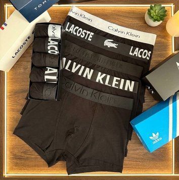 Набір білизни 5 шт | Брендова якість | Розміри S, M, L, XL, XXL, XXXL | Доставка 1-2 дні mix7_M фото