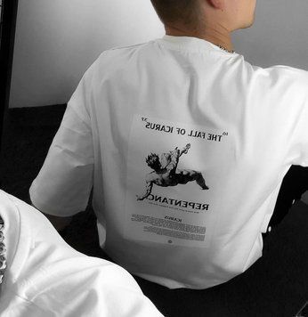 Чоловіча футболка біла базова з бавовни 100% (S&ndash;XL) Fi4KK1__S фото