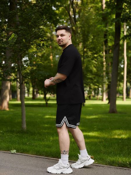 Чоловічий костюм з шортами та футболкою _k12_S фото