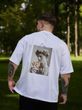 Мужская футболка белая базовая из хлопка 100% (S&ndash;XL)
