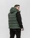 Жилетка чоловіча S&ndash;XL з капюшоном зелений Jl6_S фото 3