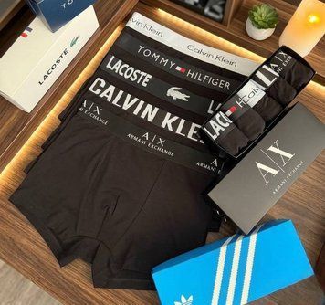 Чоловічі боксери комплект 5 шт | Еластичний преміум хлопок | Усі розміри від S до 3XL mix3_M фото