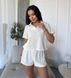 Женская велюровая ваниль пижама поло 100% хлопок | XS/S&ndash;XL/XXL 1162_XS_S фото 1