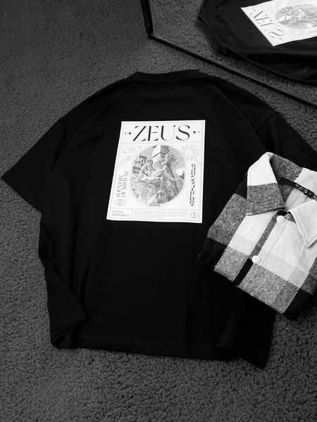 Мужская футболка базовая из хлопка 100% (S&ndash;XL) Fi1KK1_S фото